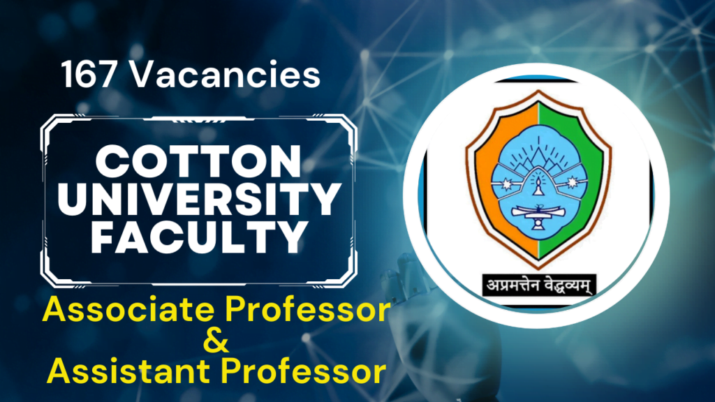 Cotton University invites applications , assistant, associate, and professor