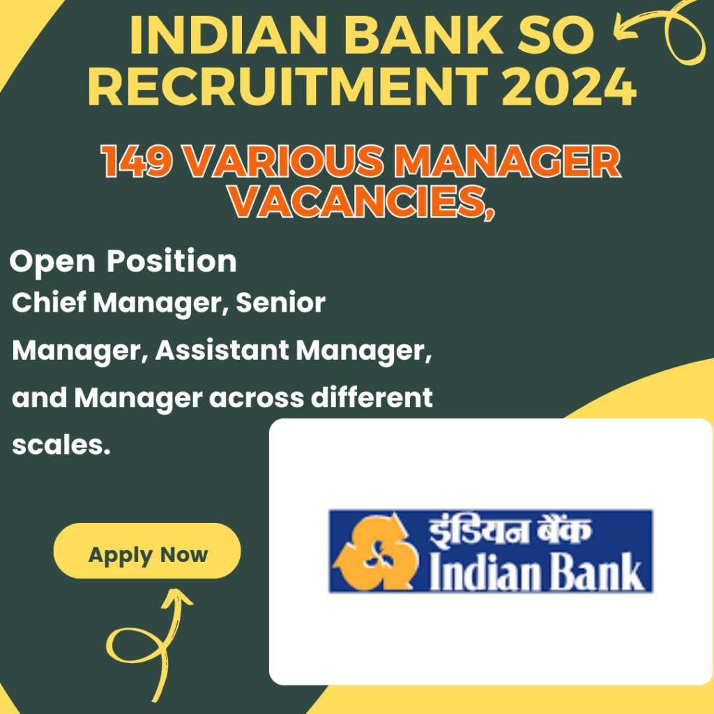selection process for the Indian Bank Manager Recruitment varies based on the number of applications received. The bank may choose either to shortlist candidates- 149 Various Manager Vacancies, Check Eligibility Details and How to Apply Now