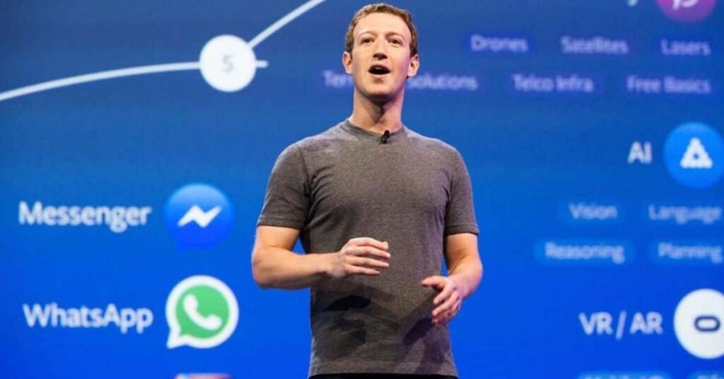 Mark zuckerberg image with facebook background