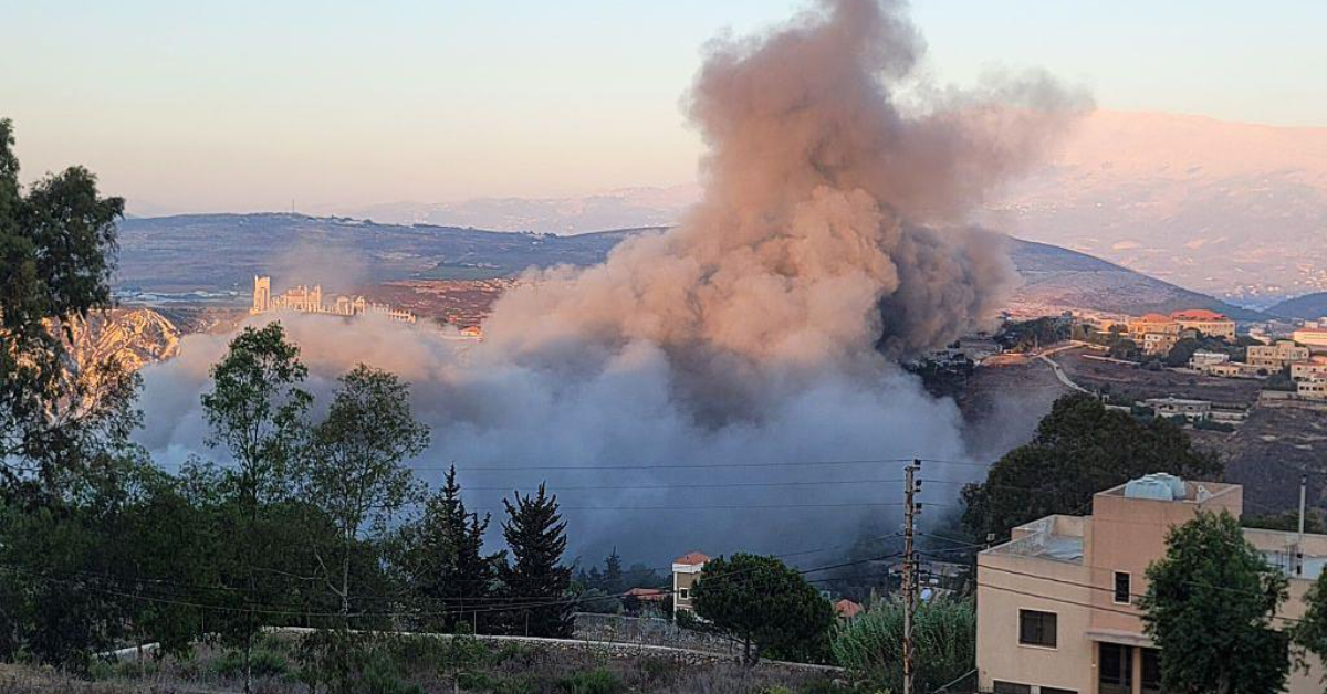 Israel carries out wave of airstrikes on southern Lebanon